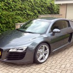 Audi R8 r-tronic. Nogal een verschijning.