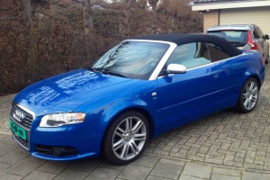 Nette S4 cabrio opgehaald.