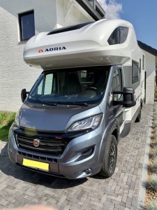 Nieuwe camper geïmporteerd.